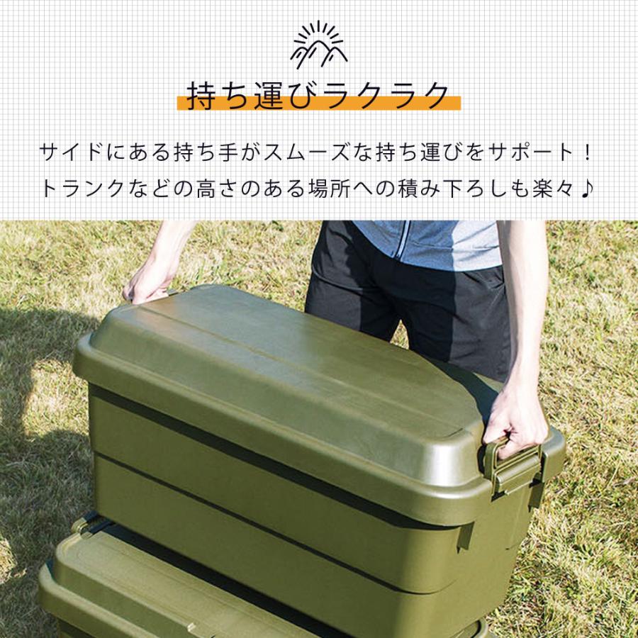 東谷 コンテナボックス 容量70L 2個セット 収納ボックス 収納ケース