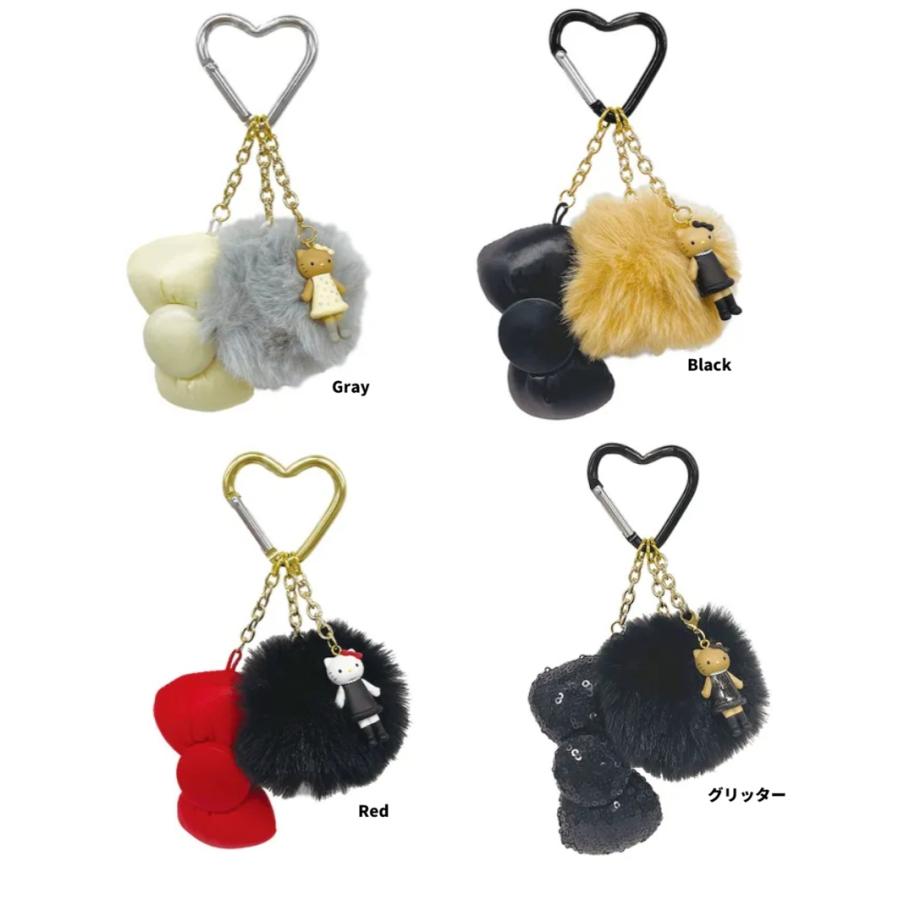 ハローキティ キティ ファーチャーム リボンストラップ キティ バッグ