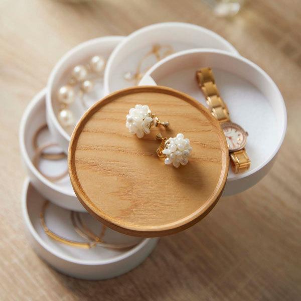 tosca（山崎実業） アクセサリートレイ 小物入れ アクセサリーケース