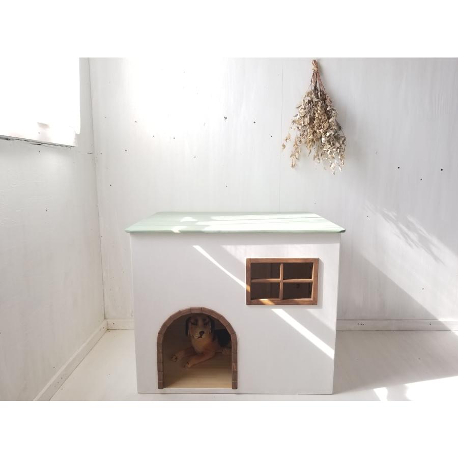 犬小屋 室内 猫ハウス ドッグハウス 木製 人気 可愛い お洒落 自然塗料