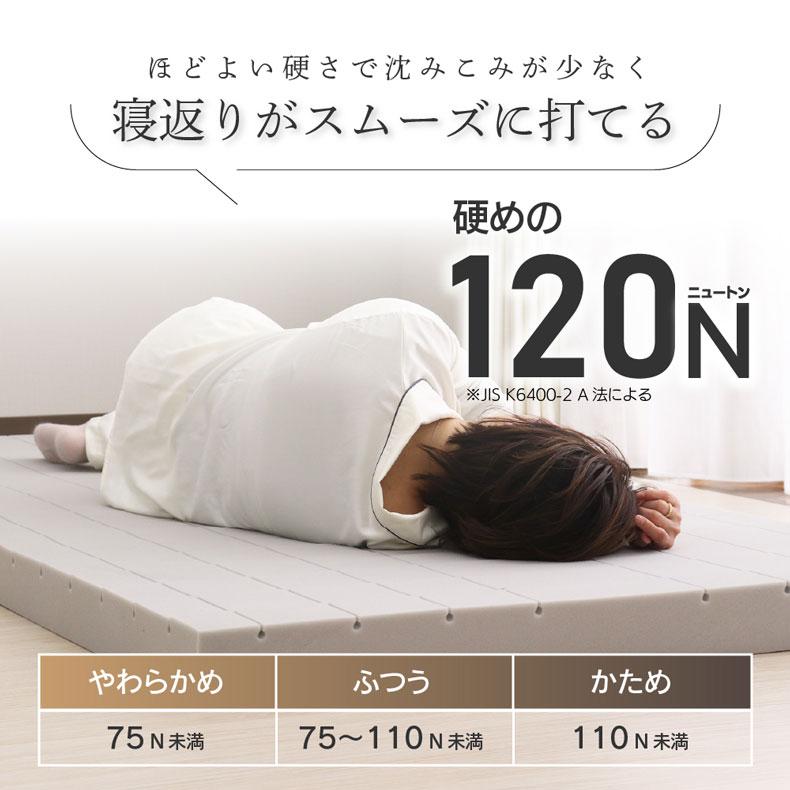 シングル 西川 高反発 マットレス 97×195cm 厚み 8cm 敷き布団 寝返り