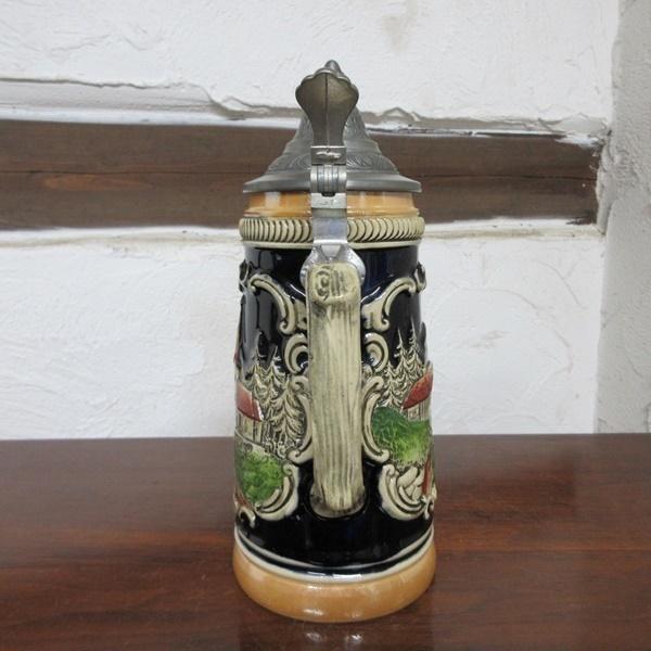 イギリス直輸入 ドイツ製 ヴィンテージ雑貨 ビアマグ ビアジョッキ