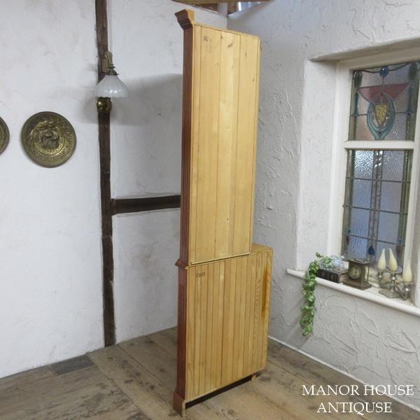 イギリス アンティーク 家具 イタリア製 コーナーキャビネット 飾り棚