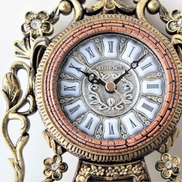 置時計 おしゃれ プレゼント アンティーク風 高級 アナログ 記念品