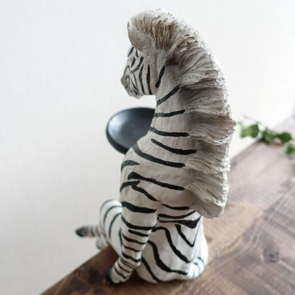 インテリアトレー ゼブラ おしゃれ 鍵置き コイントレイ アクセサリー