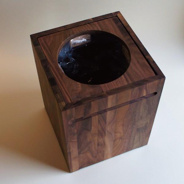 ゴミ箱 ごみ箱 木製 おしゃれ デザイン 天然木 インテリア リビング