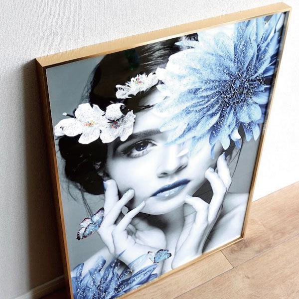 訳あり クリスタル アートパネル 高級感 おしゃれ 絵 ウォールデコ 壁