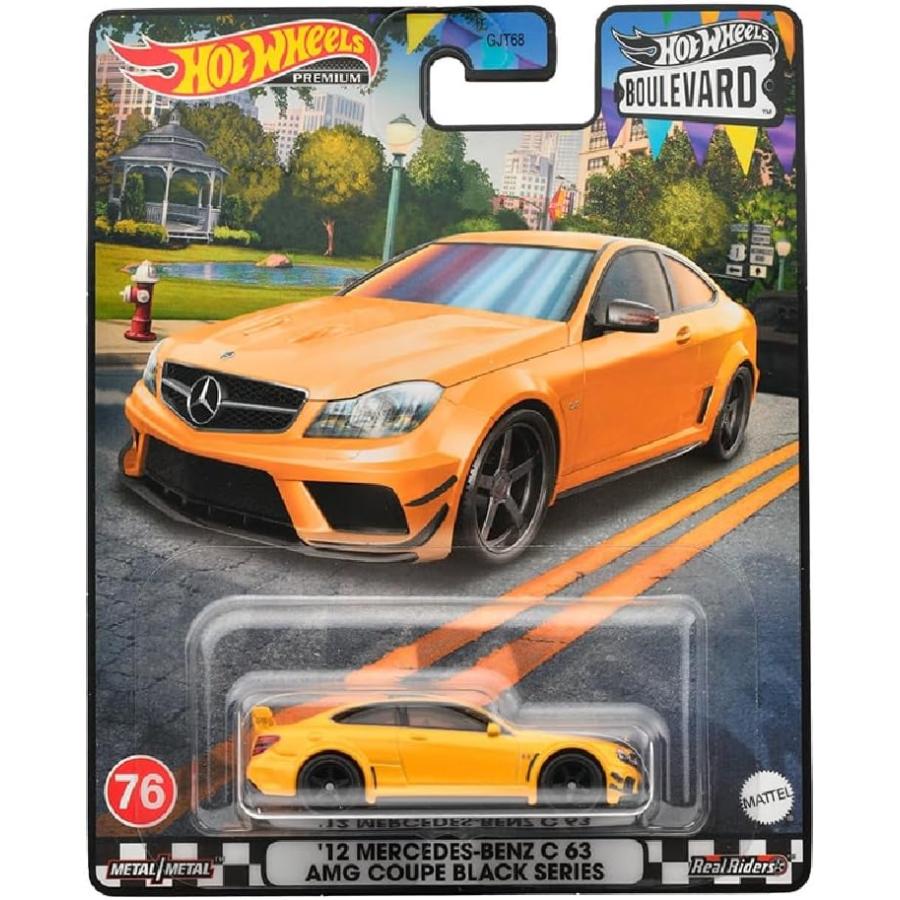 MATTEL（マテル） '12 メルセデスベンツ C63 AMGクーペ ブラック