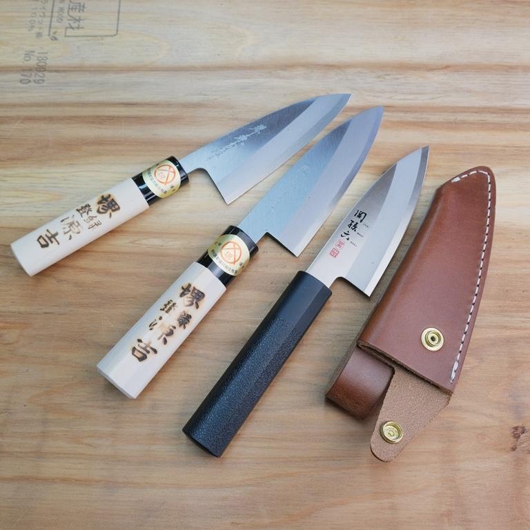 出刃包丁用 革ケース 貝印 KAI 出刃包丁 関孫六 碧寿 105mm 120mm アジ