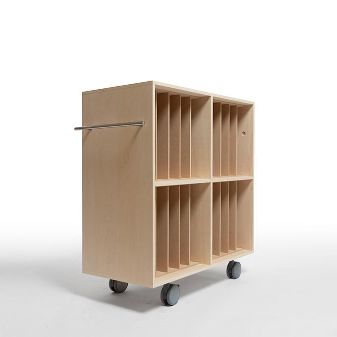 レコード収納ラック 収納棚 キャスター付き収納 キャスターつきラック