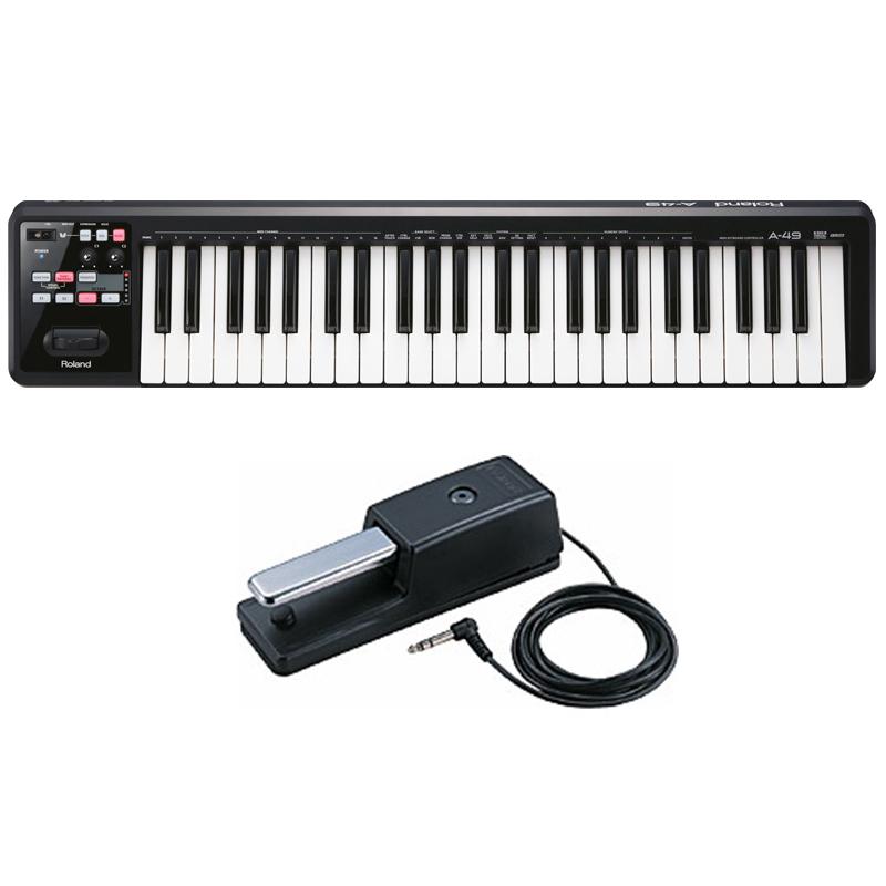 ローランド（Roland） Roland A-49 ブラック[A-49-BK] + ダンパー