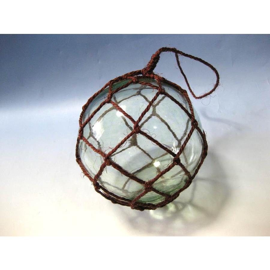 ガラス浮玉NO．5（16cm） マリン雑貨 ガラス玉 ガラスブイ : マリン