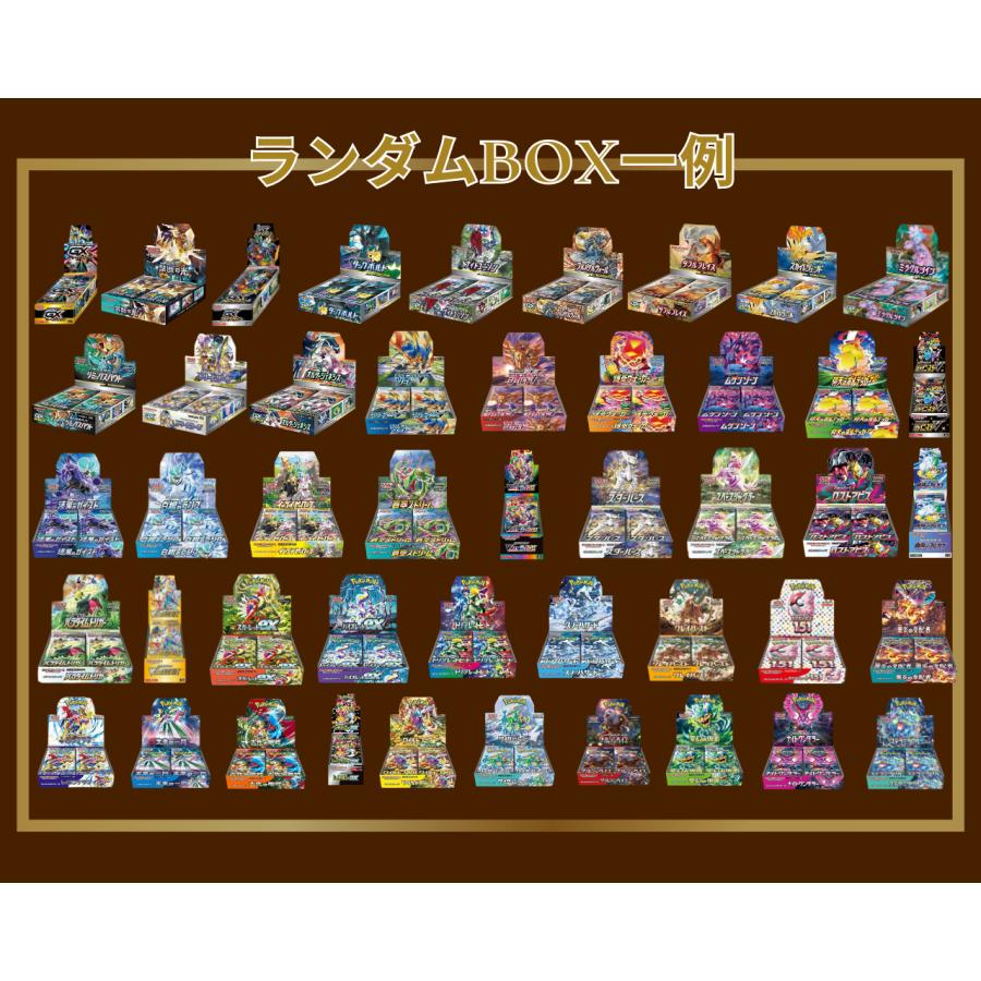 ポケモンカードゲーム 【未開封BOX封入確定】 ランダムBOX福袋オリパ