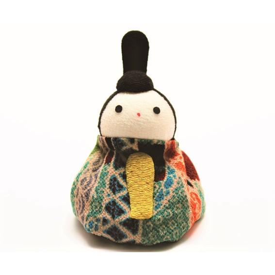 雛 雛人形／ お手玉 お内裏様／ コンパクト お雛様 ミニ ちりめん 雛