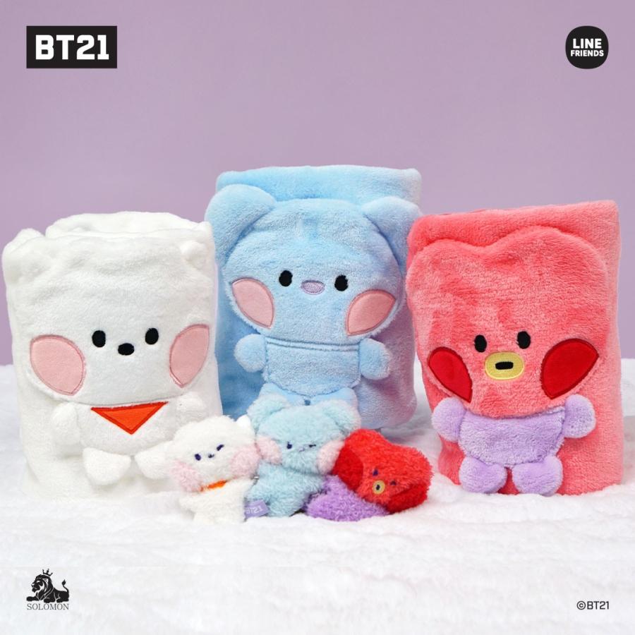 BTS 防弾少年団 BT21 公式グッズ minini ブランケット BLANKET
