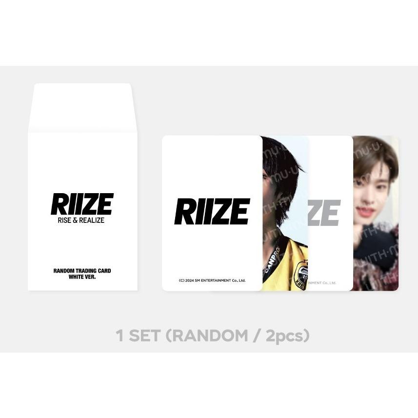 RIIZE 公式グッズ RANDOM TRADING CARD SET / 2024 [RIIZE-UP
