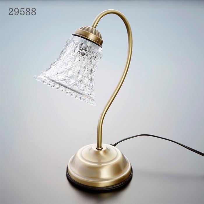 メーカー直送 代引不可 タッチランプ 3段階 調光式 センサー ガラス