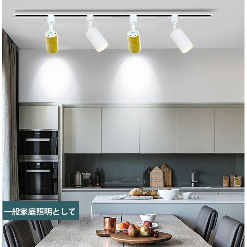 ダクトレール用 スポットライト LED内蔵 ライティングレール LED