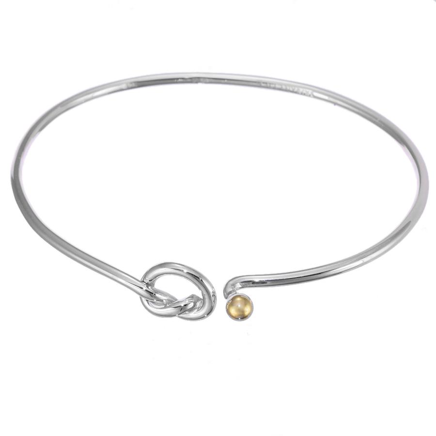 TIFFANY&Co.（ティファニー） 新品同様 ラブ ノット バングル