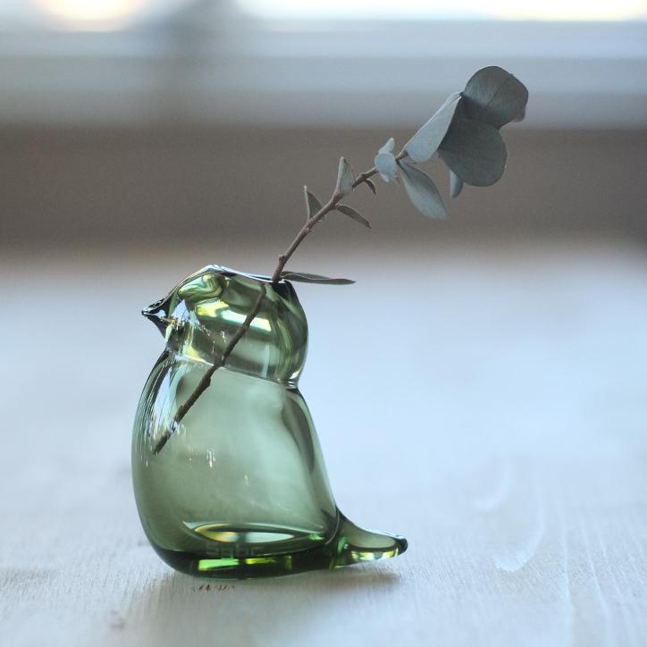 Sghr スガハラ ことり 一輪挿し KTR-70 フラワーベース 花瓶 花器