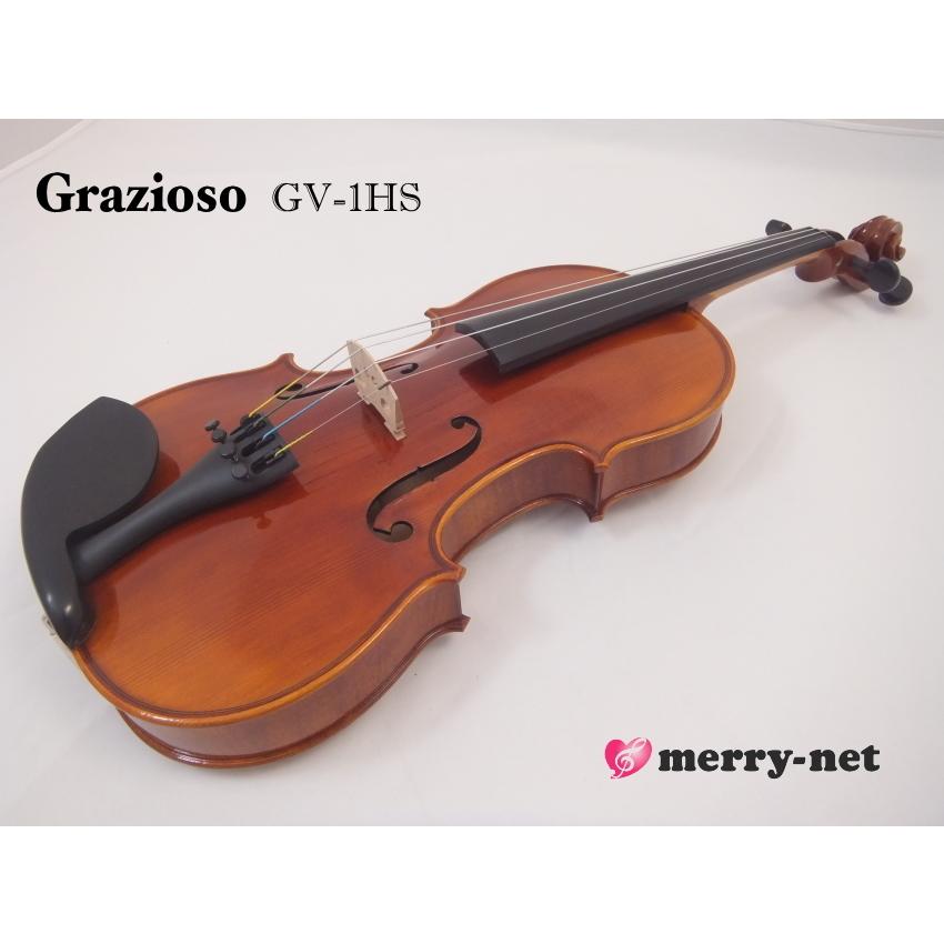 Grazioso GV-1HS 4/4 バイオリン 4点セット : 楽器のことならメリー