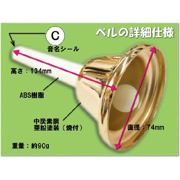 キョーリツ ミュージックベル ハンドベル カッパー 23音 MB23K-C ベル