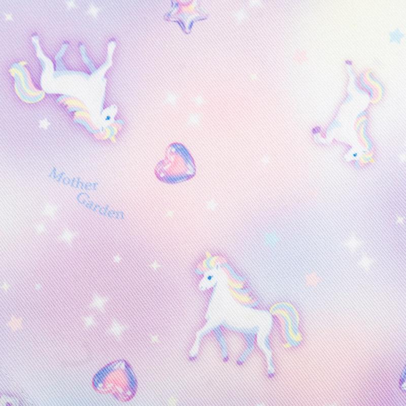 Mother garden（マザーガーデン） ユニコーン ランチ巾着 ぷっくり柄