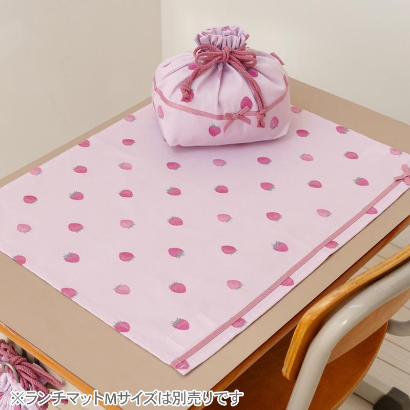 Mother garden（マザーガーデン） 野いちご ランチ巾着 レトロ