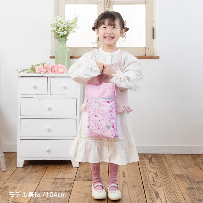 Mother garden（マザーガーデン） 野いちご シューズバッグ 小花いちご