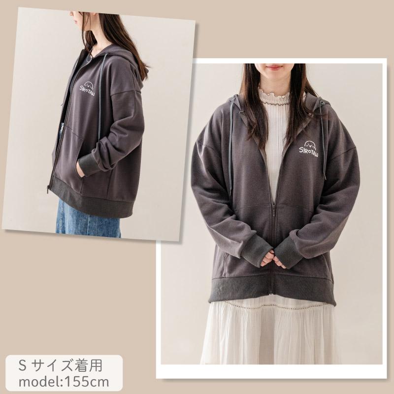 Mother garden（マザーガーデン） しろたん ジップパーカー 〔くるま