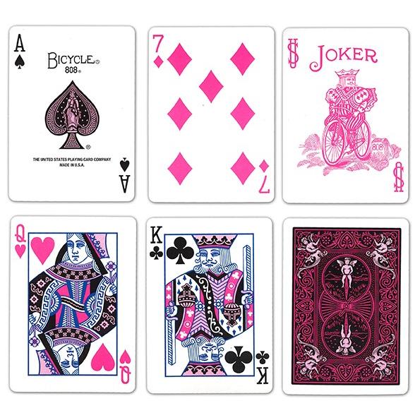 トランプ バイスクルブラックシリーズ BICYCLE BLACK PINK BLUE GREEN