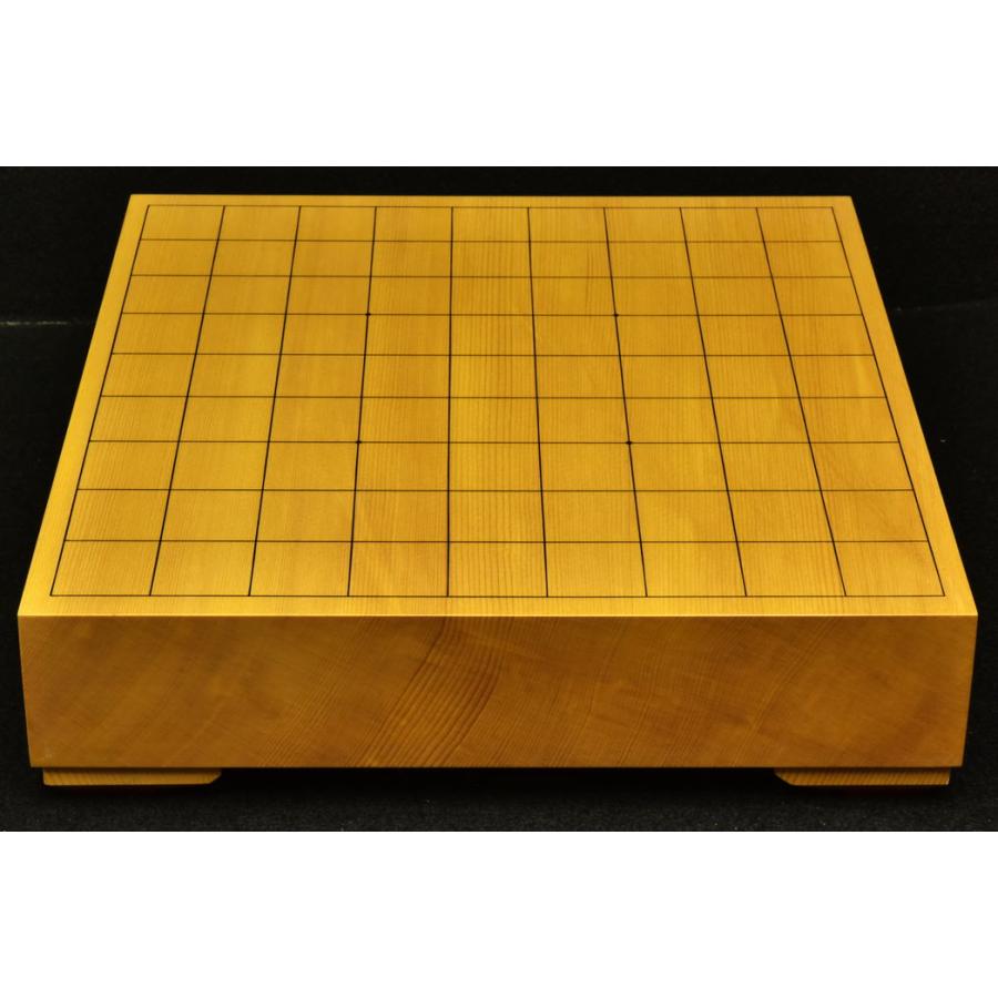 将棋盤 新かや20号卓上 柾目一枚板 駒脚付 : 三輪碁盤店 - 通販