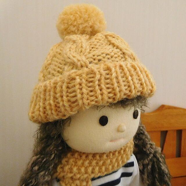 人形用 ニット帽 人形用ニット帽 ドール ドール用 : ミックスジャム