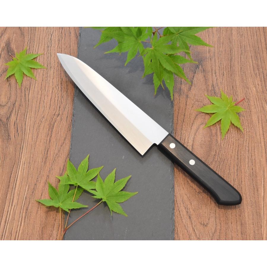 高級包丁 牛刀 180mm 青紙1号 割込 『兼景』 高品質 日本製 切れ味抜群