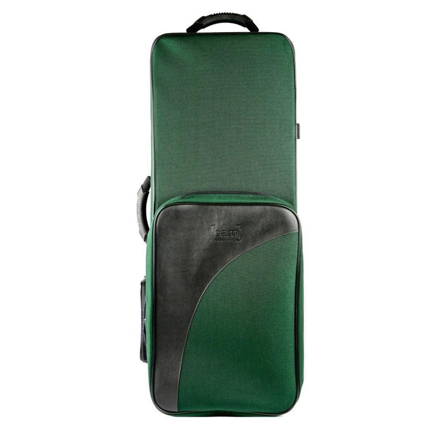 在庫有り!! bam バム テナーサックス ケース トレッキング 緑 グリーン