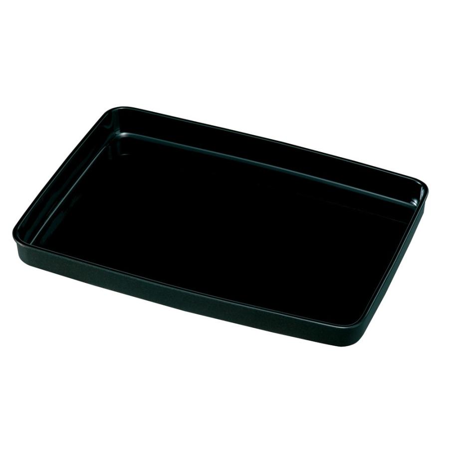 みよし漆器本舗 日本製 11寸 33.5cm お盆 トレー 和 トレイ 仏具 PC 黒