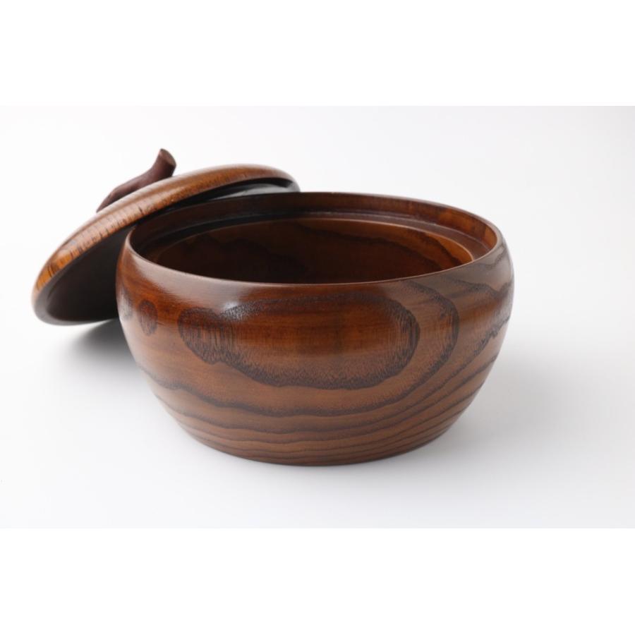 みよし漆器本舗 菓子器 菓子鉢 蓋付き 天然木製 実のなる菓子器 漆塗り