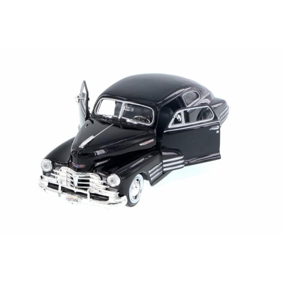 モーターマックス 1948 CHEVY AEROSEDAN FLEETLINE black 1/24 MOTOR