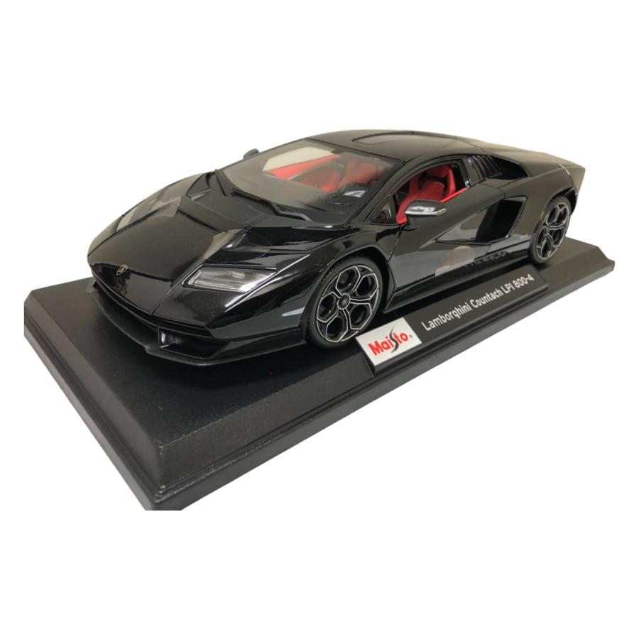マイスト ミニカー ランボルギーニ カウンタック LPI 800-4 Black 1/18