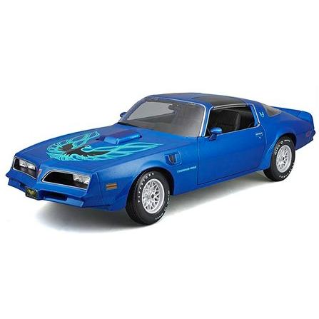マイスト ミニカー Pontiac Firebird Trans Am Blue 1/18 Maisto