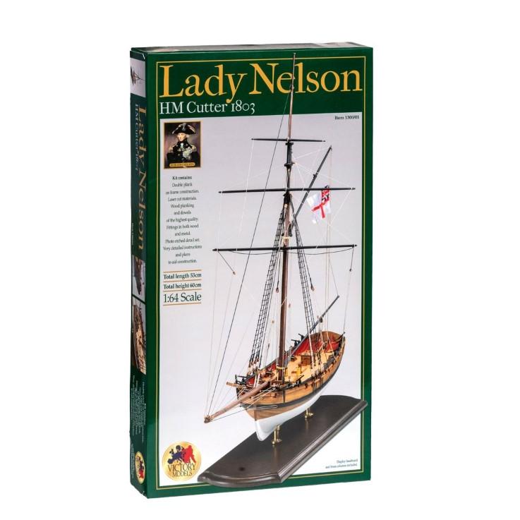 帆船模型キット レディーネルソン : 木製模型キットのマイクロクラフト