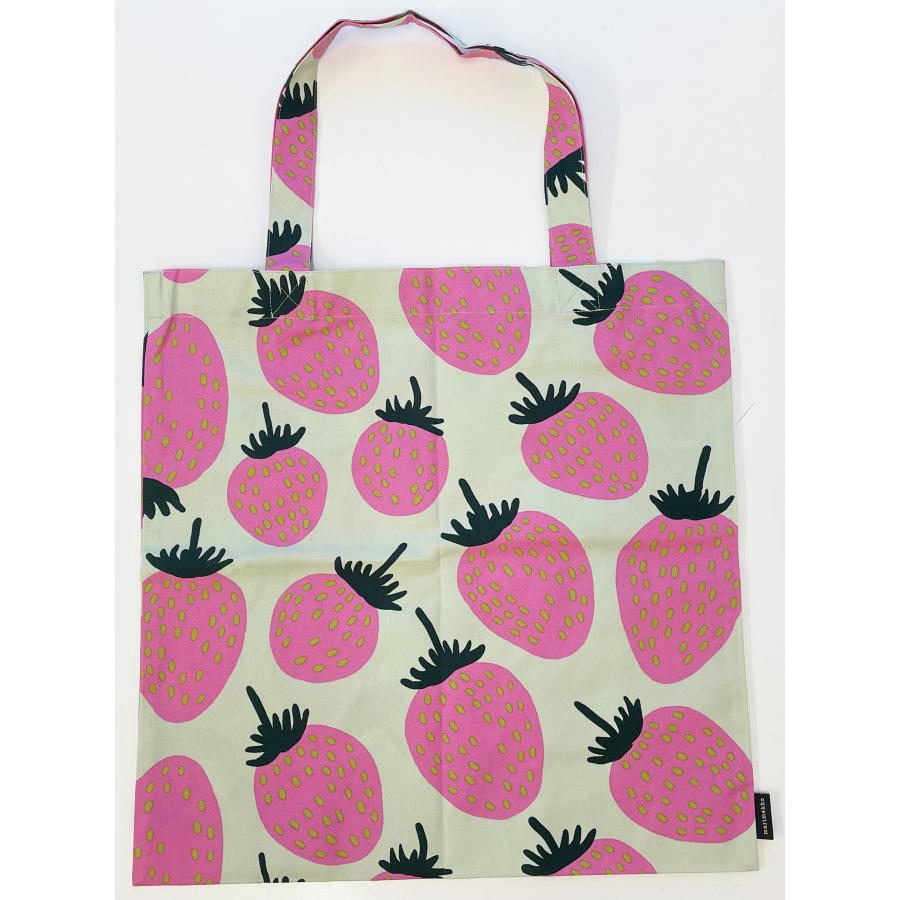 marimekko（マリメッコ） MANSIKKA COTTON BAG マンシッカ コットン