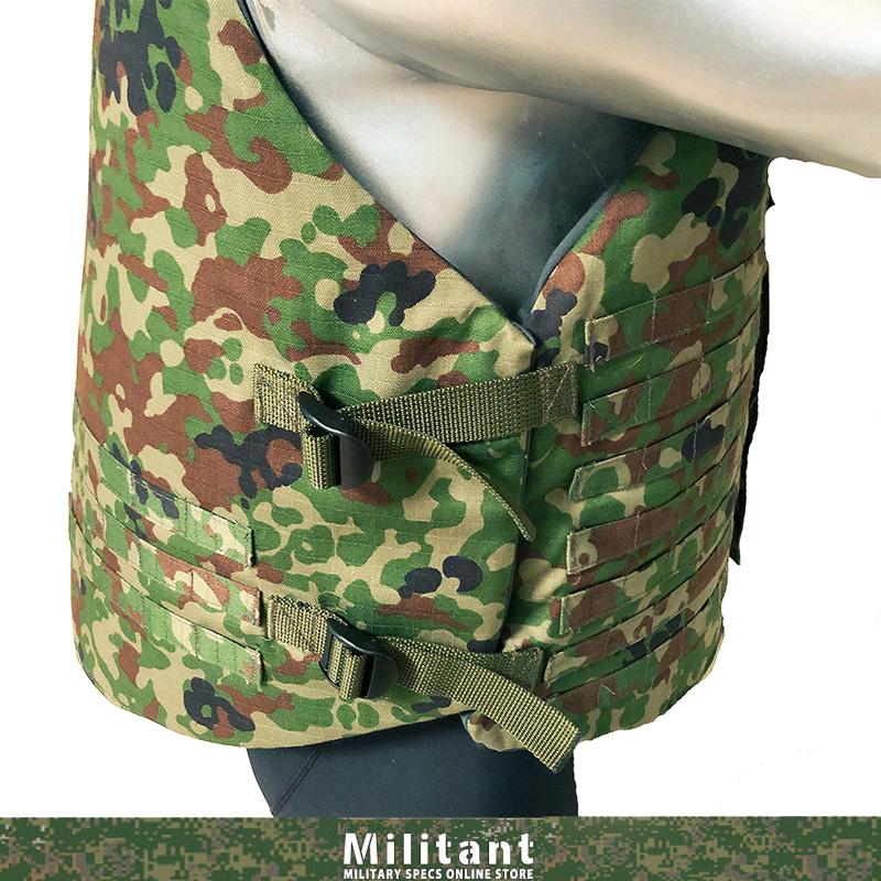 陸上自衛隊防弾ベスト2型（レプリカ） VCリップストップ生地 : 迷彩