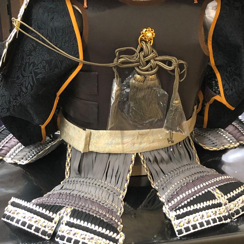 甲冑師 皇宸作 子供用着用鎧飾り 弦月前立胴丸之鎧 伊達政宗公 五月