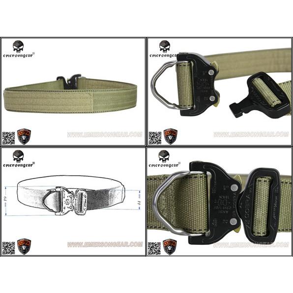 EMERSON Cobra D-Ring Riggers Belt BK WG KH サイズ S M L ベルト