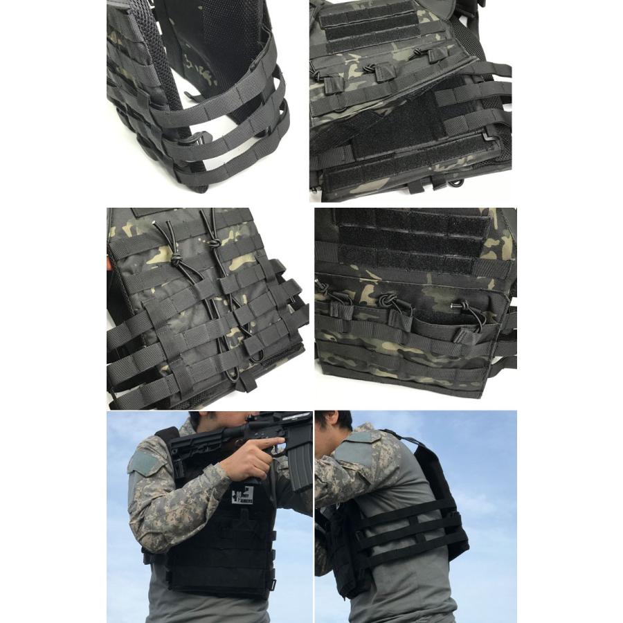 JPC ジャンパープレートキャリア タイプ ベスト BK DE MC MC/BK サバゲ