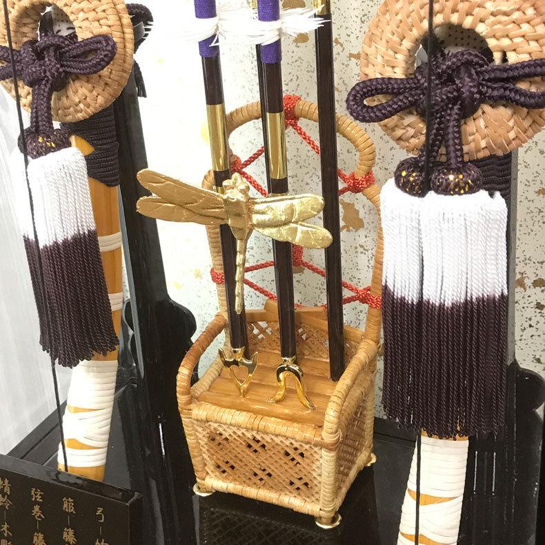 お正月飾り 破魔矢・破魔弓 15号 藤箙2本弓 お孫さんへのお祝いや5月