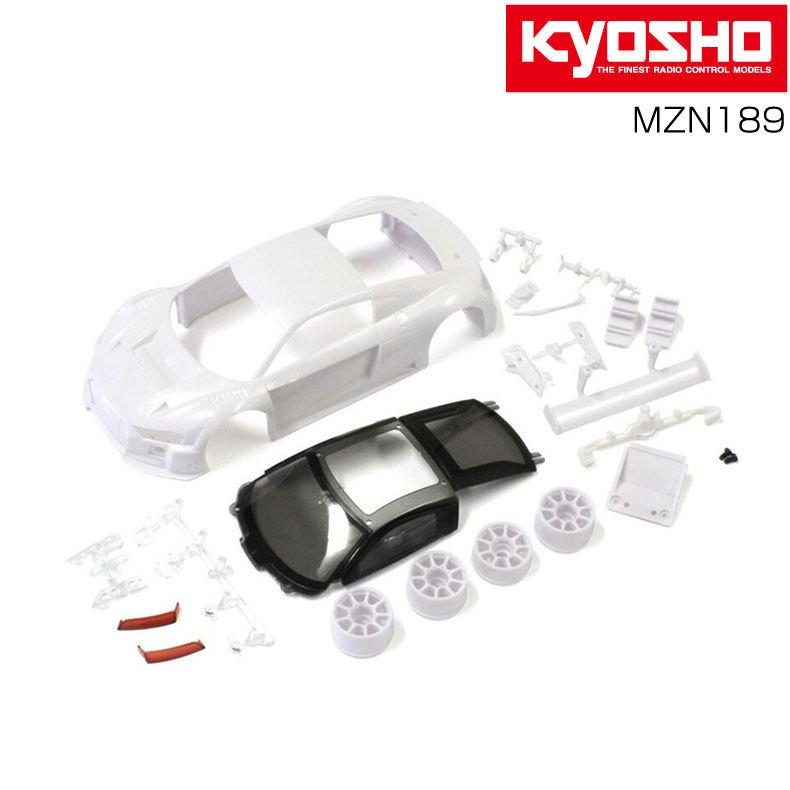 Audi R8 LMS 2015 ホワイトボディセット ホイール付 KYOSHO 京商 MINI
