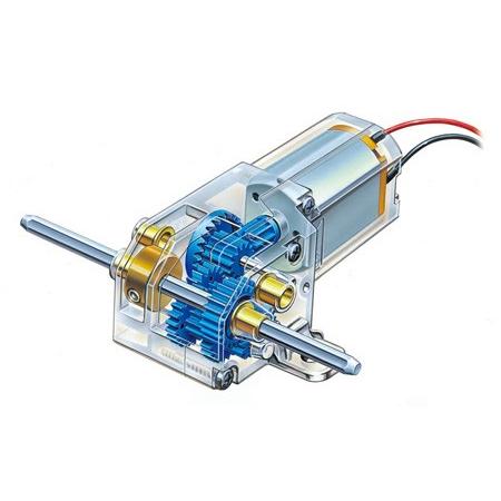 タミヤ（TAMIYA） ミニモーター標準ギヤボックス 8速 70188 楽しい工作