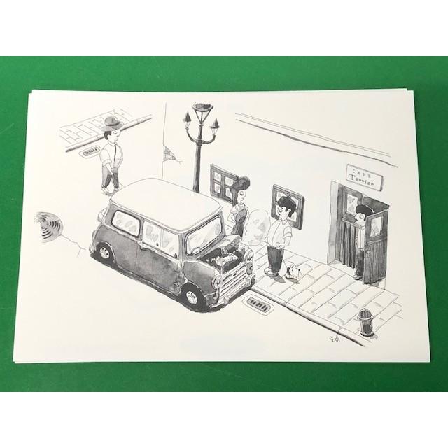 クラシックミニ イラストポストカードセット : ミニマルヤマ - 通販
